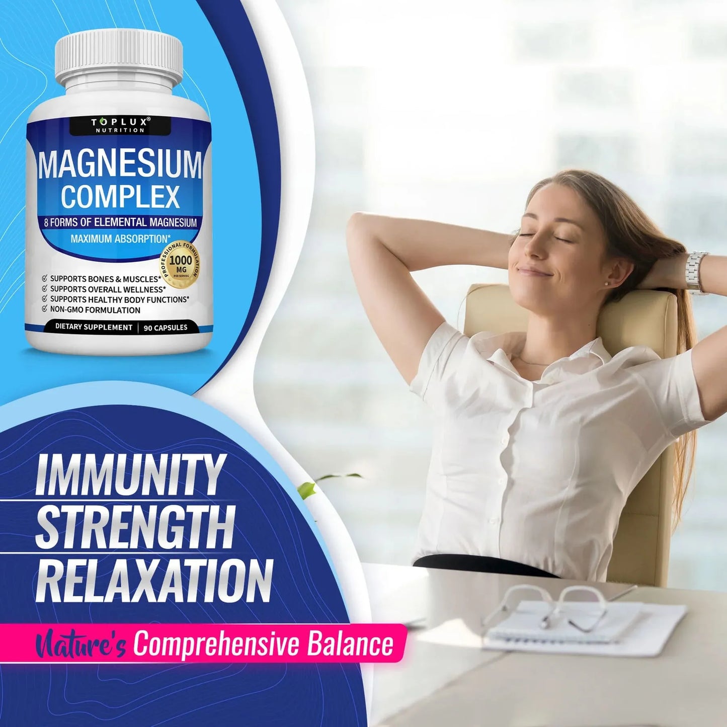 Magnesium Complex 8 Essential Magnesium Supplement