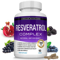 Resveratrol Supplement 1800mg - Natural Antioxidant