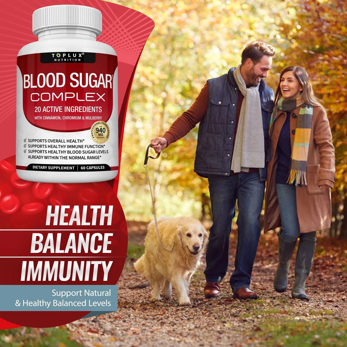 Blood Sugar Complex 20 Vitamins & Minerals