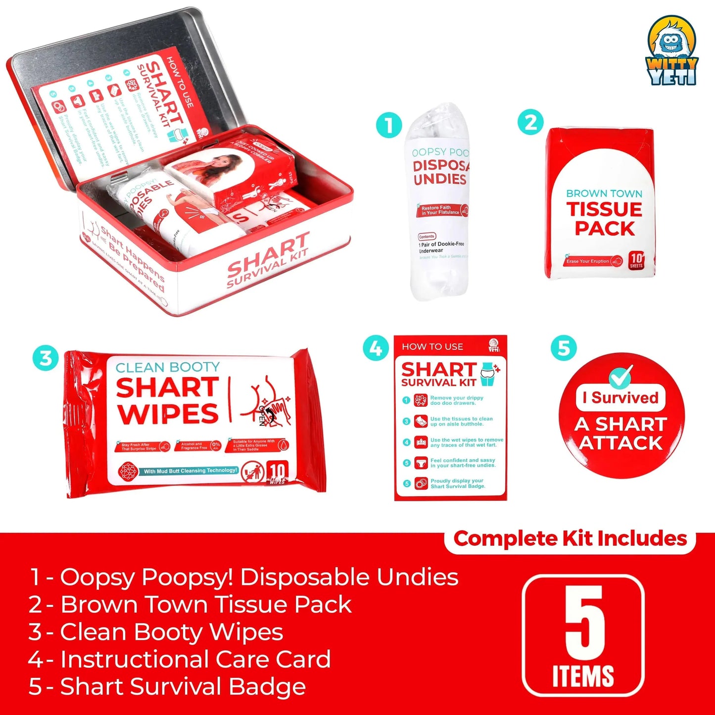 SHART SURVIVAL KIT