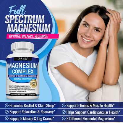 Magnesium Complex 8 Essential Magnesium Supplement